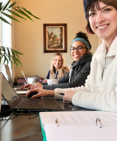 Selina, Jennifer and I meet at 10am every Sunday at a rotating coffee shop to work on our different projects. Jennifer and I started this blogging journey together. Her focus is on creating delicious bakes goods. Selina is working toward her Masters degree in speech-language pathology. Some weeks we are more motivated than others. But we remain committed to showing up each week because tending to our individual goals ultimately leads to gaining new knowledge, engaging both hemispheres of our brains, and working toward something we love.